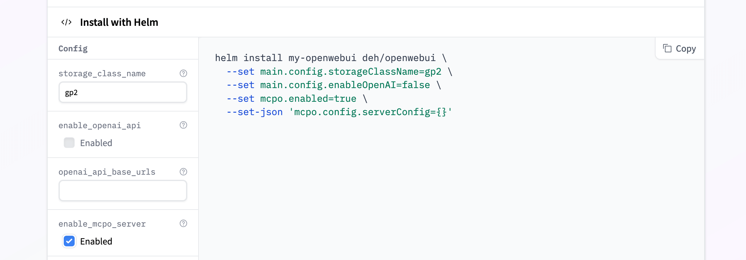 Deployment instructions for OpenWebUI on Dell AI Server
